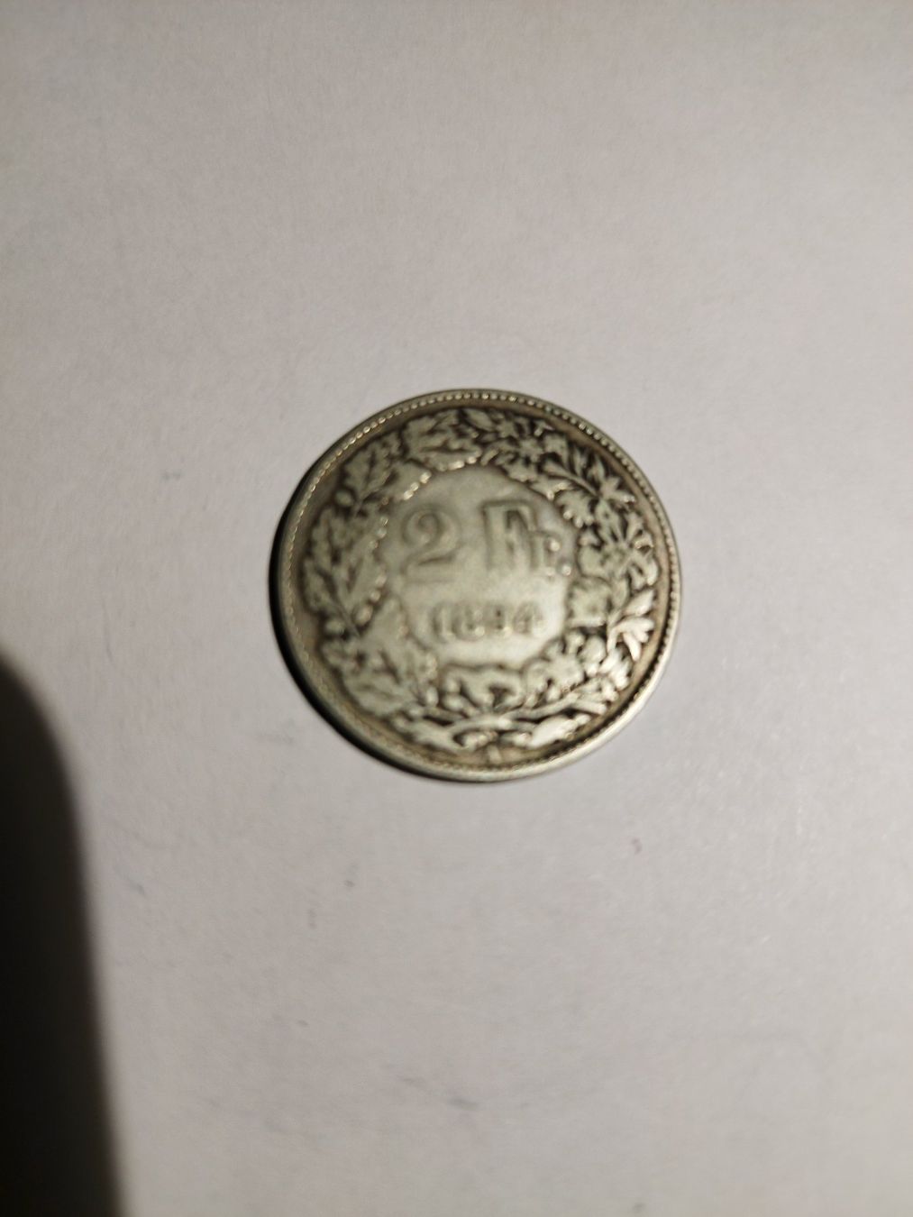 Bague Pièce De Monnaie 2 Francs Suisse En Argent - Anneau Coin Ring Neuf