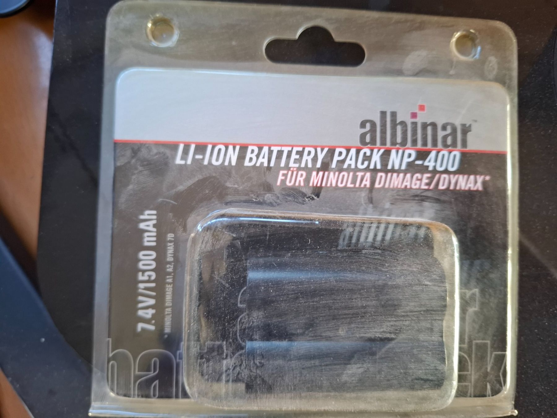Minolta Batterie: Akku zu Minolta NP-400 – Nuovo e nell'imballaggio originale da Kerzers venduto da Hubihifi