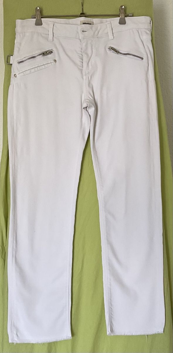Zadig & Voltaire Jeans: Zadig & Voltaire jeans Blanc Taille 28 - stretch – Nuovo (secondo la descrizione) da Corseaux venduto da Mililaforet75