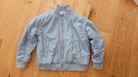 H&M Bomberjacke blau Grösse 110/116 top Zustand