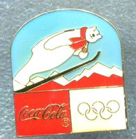 Coca Cola Eisbär  Skispringen