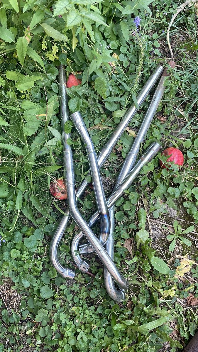 Mofa-Ersatzteile: Sachs Auspuffteile teils neu – Gebraucht aus Sax von 17u_lq8l