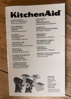 Kitchenaid Elettrodomestici da cucina: Kitchenaid Fleischwolf & Pürieraufsatz, 2 teilig, neu – Nuovo (secondo la descrizione) da Schwyz venduto da car_6flb 2
