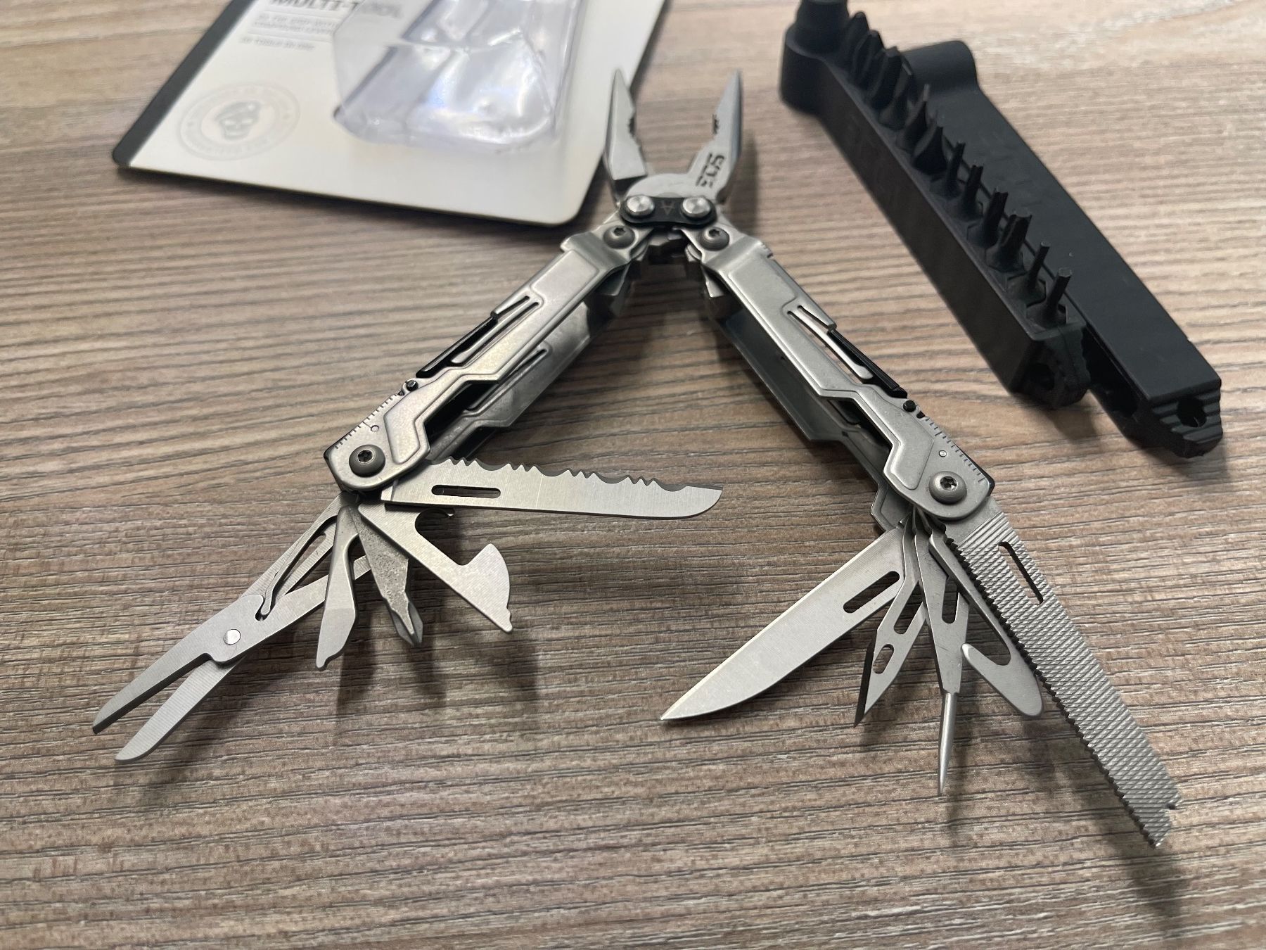 Tutti gli attrezzi: SOG Power Pint Mini Multitool + Bit-Set Neu! – Nuovo (secondo la descrizione) da Aesch BL venduto da CollectorsBest 6