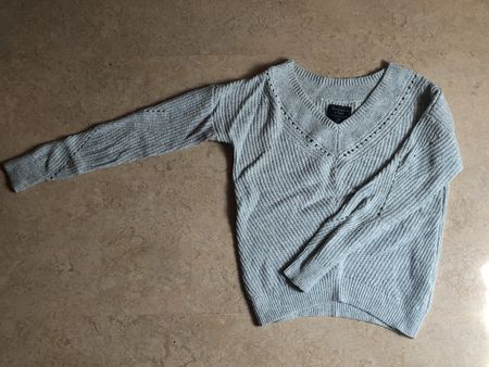 Minzgrüner Pullover von Abercrombie, XXS