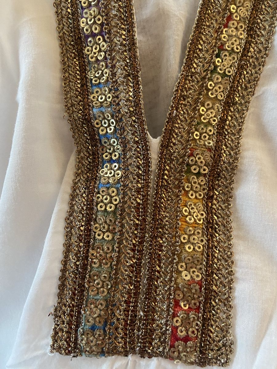 Tuniken: Tunique blanche d'été, taille L, coton – Gebraucht aus Neuchâtel von lu7_9rs7 3