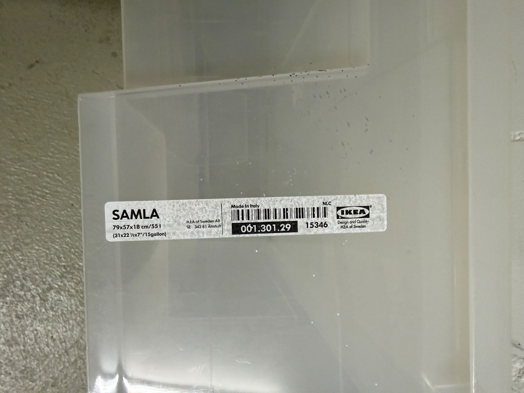 Ikea Altro in Decorazioni & Accessori: IKEA SAMLA Aufbewahrungsrollbox – Usato da Horgen venduto da linuxrp 2