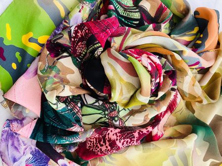 Magnifique foulard en soie
