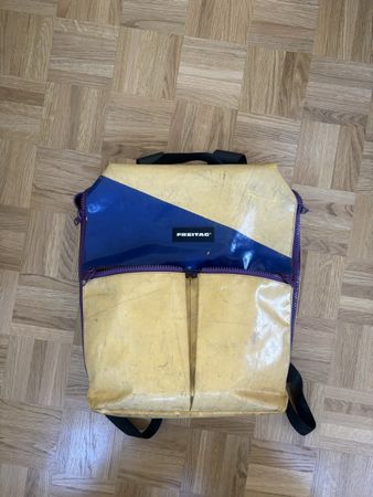 Freitag Backpack Fringe, Good Condition, Striking Design