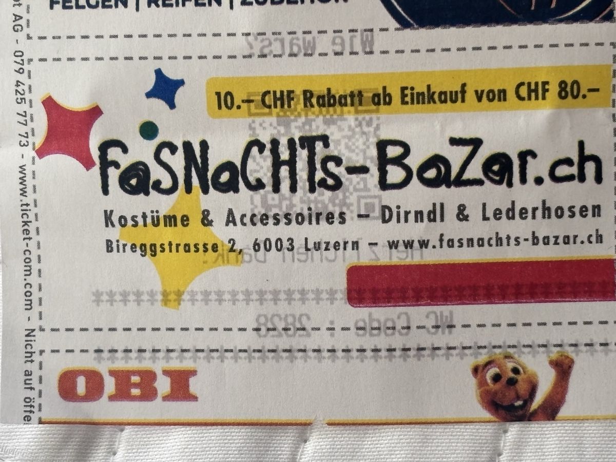 Buoni: 10.- CHF Rabatt ab CHF 80.- Einkauf – Nuovo e nell'imballaggio originale da Zürich venduto da engebrunau