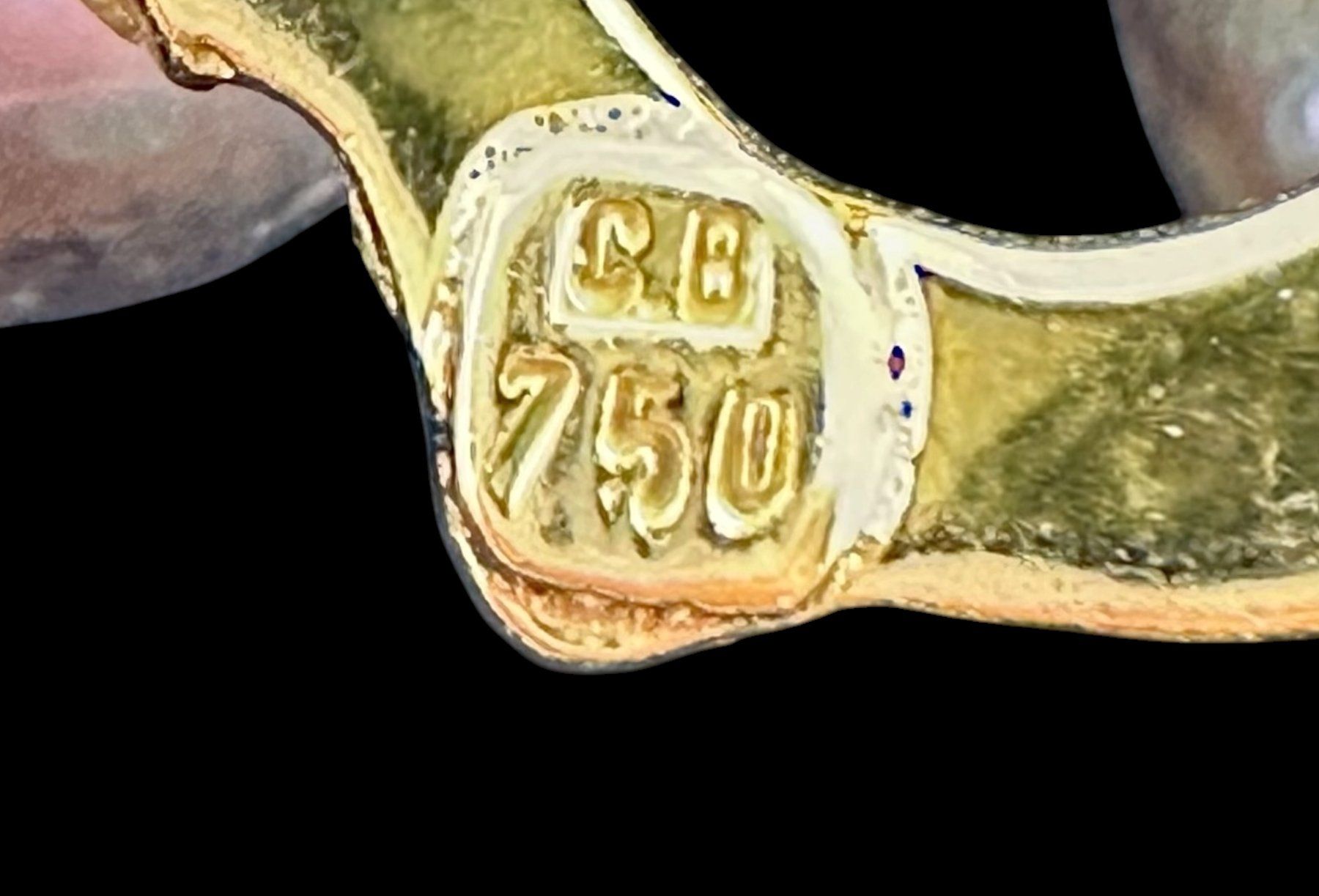 Bucherer Spille & Fermagli: BUCHERER, entzückende Tahitiperlen - Emaille - Brosche – Usato da Zuzwil SG venduto da artimmo 5