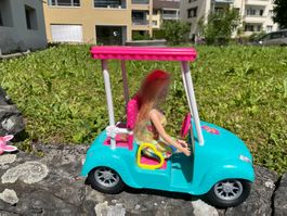 BARBIE GOLFCART GOLFMOBIL