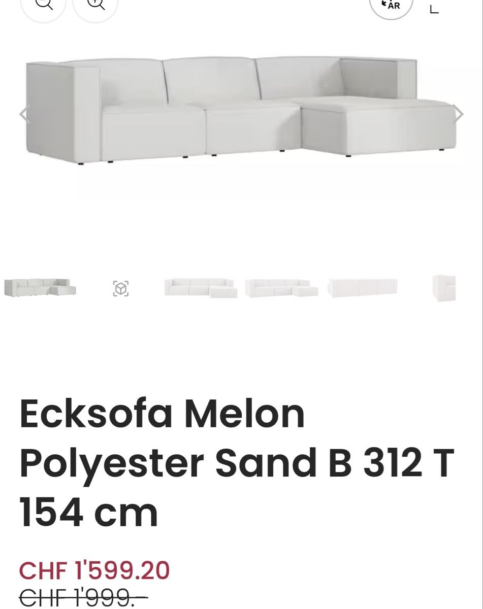 Sofas: Sofa Livique - Model Melon – Gebraucht aus Sevelen von sar_hmx8 9