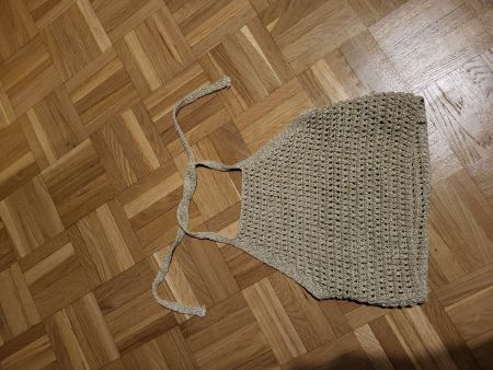 Crop top brillant