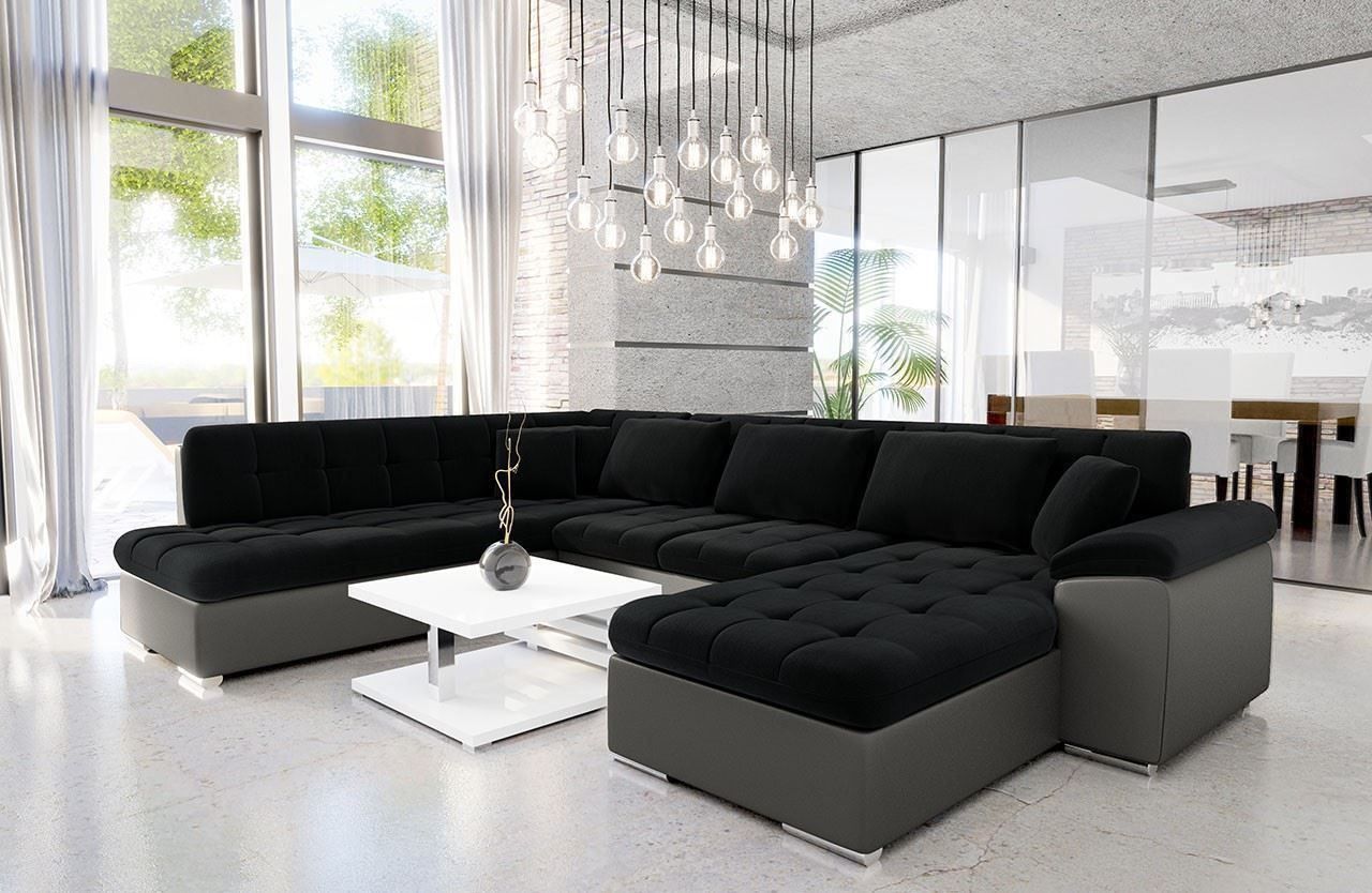Divani: Wohnlandschaft Couch Sofa mit Bettkasten + Schlaffunktion – Nuovo e nell'imballaggio originale da Wallenwil venduto da toesstal-vertrieb 3