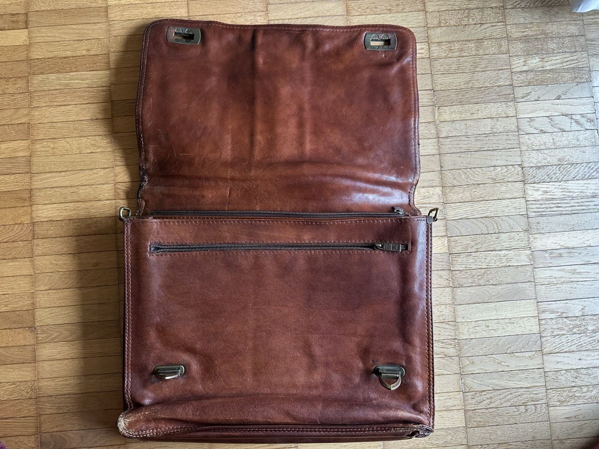 Valigie & Borse: Vintage Männer Ledertasche – Usato da Zürich venduto da nad_z95g 2