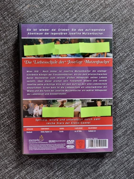 Die Liebesschule Der Josefine Mutzenbacher Dvd Erotik Kaufen Auf Ricardo