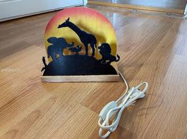 Lampe "profil d'animaux"