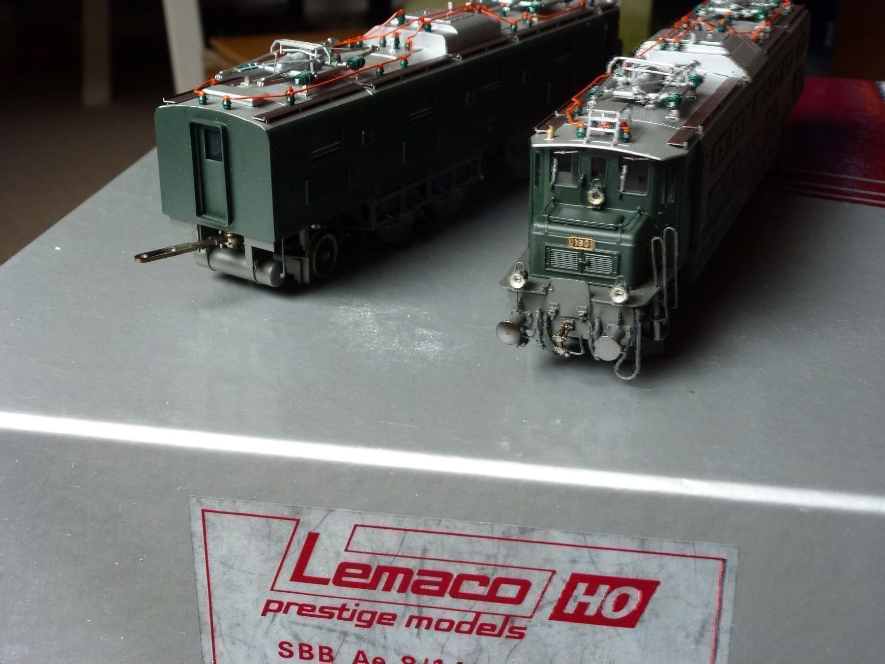 Lemaco Modellini di ferrovie: Lemaco H0 SBB Ae 8/14  11801 Super – Usato da Birmensdorf ZH venduto da 8903ErichTittel 1