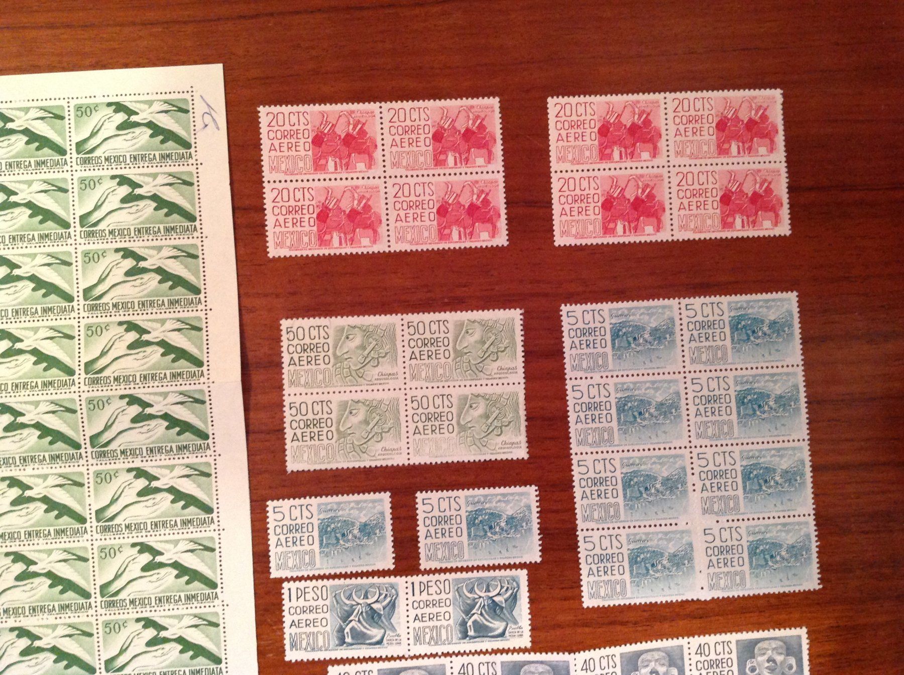 Tutti i francobolli: timbre  Briefmarke Mexique - Mexico ** – Usato da Vuiteboeuf venduto da broticaire 5