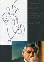 Leonard Bernstein   -   Komponist, Dirigent und Pianist