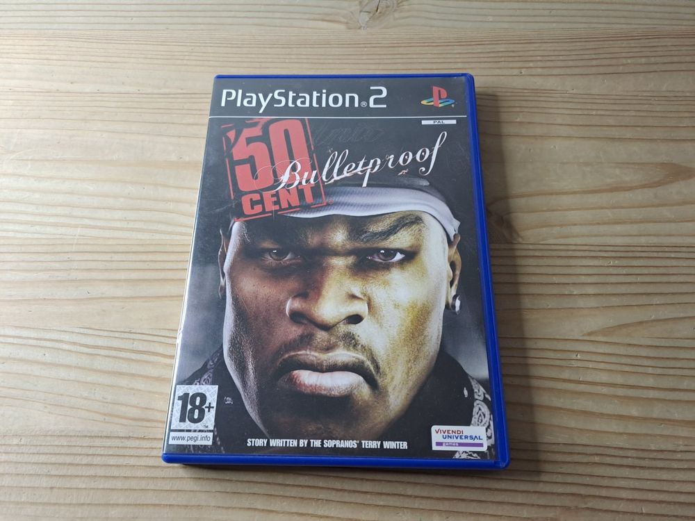 Notice / Manuel Du Jeu 50 Cent: Bulletproof Pour PlayStation 2 - État Correct - Pour Collection Ou Dépannage