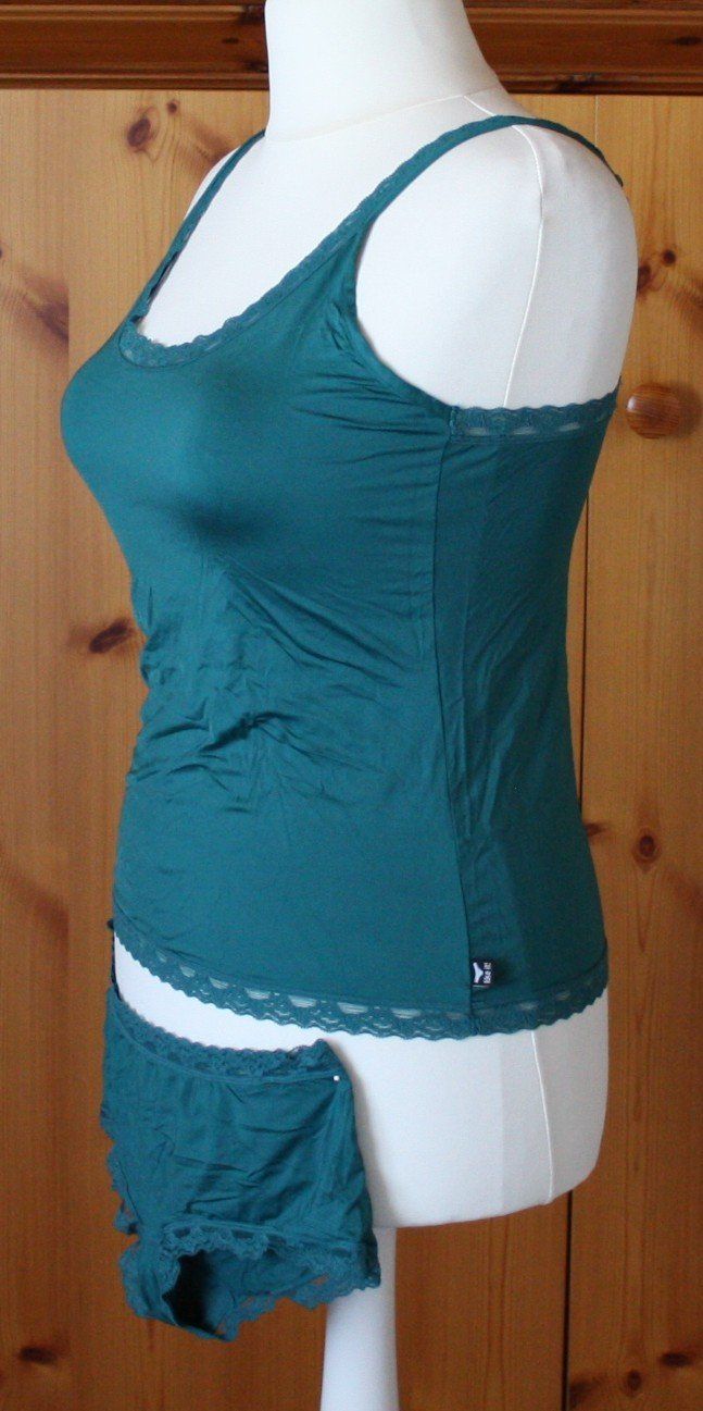 Sonstige Unterwäsche: Set: Unterhemd mit Slip LIKE IT petroll Gr. L – Neu (gemäss Beschreibung) aus Flüelen von Diversicum-Textil 3