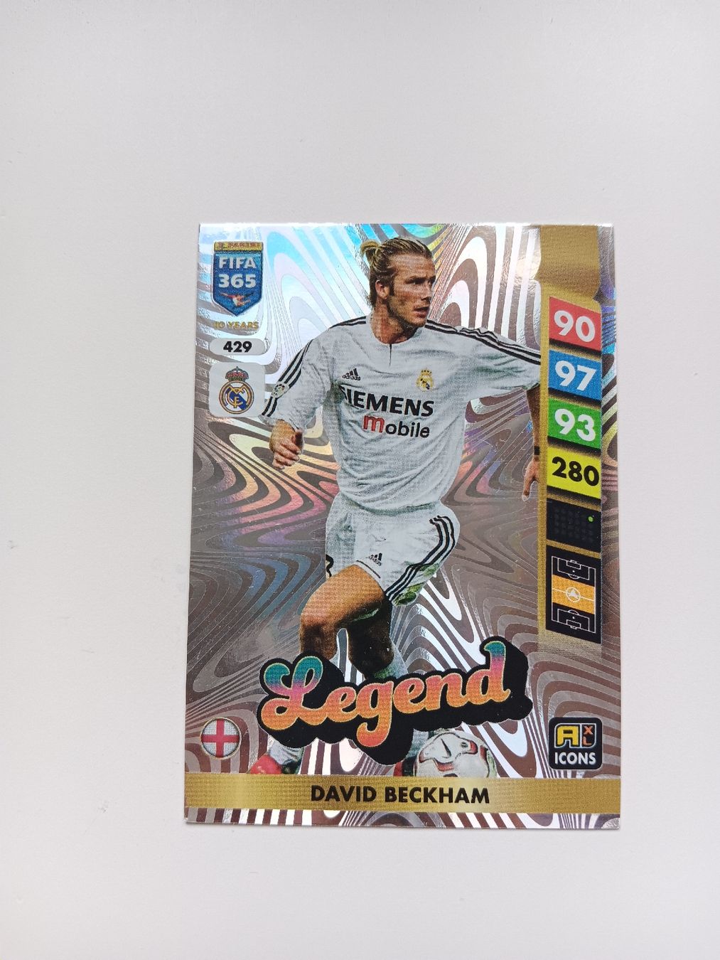 Topps Carte collezionabili: David Beckham Legend  – Usato da Leuk Stadt venduto da jgri