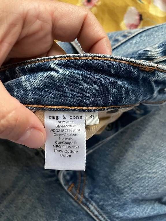 Jeans: Jean femme Rag & Bone Ryan Label 27 – Gebraucht aus Yens von GIPE 2