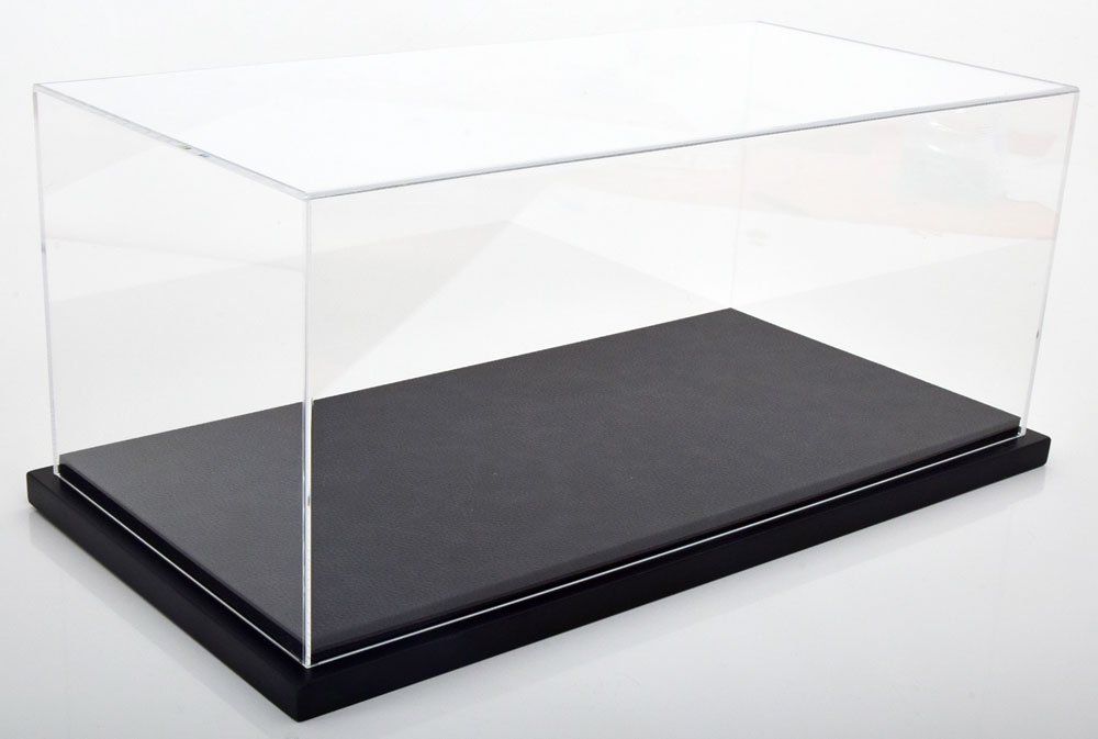 Luxus Acryl Vitrine Mit Kunstleder Schwarz Jewel Kaufen Auf Ricardo