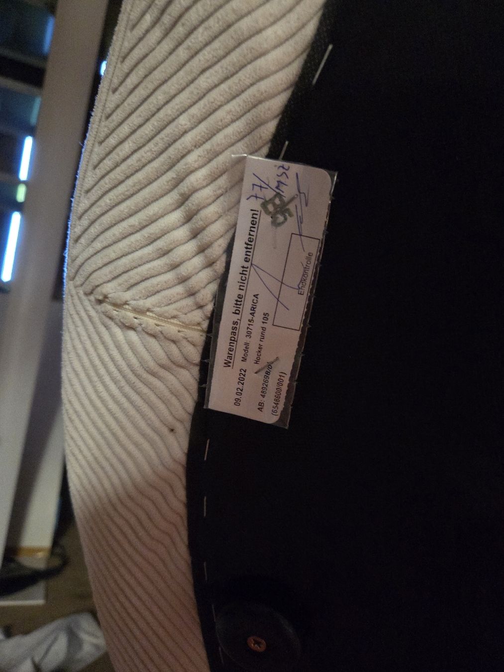 Hocker: grosser designer Sitzhocker – Gebraucht aus Wädenswil von weihpos 5