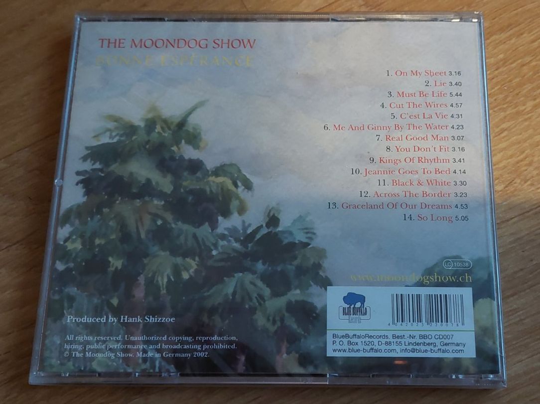 CDs: The Moondog Show - Bonne Espérence - CD Neu – Gebraucht aus Aurigeno von AnnaM46 1