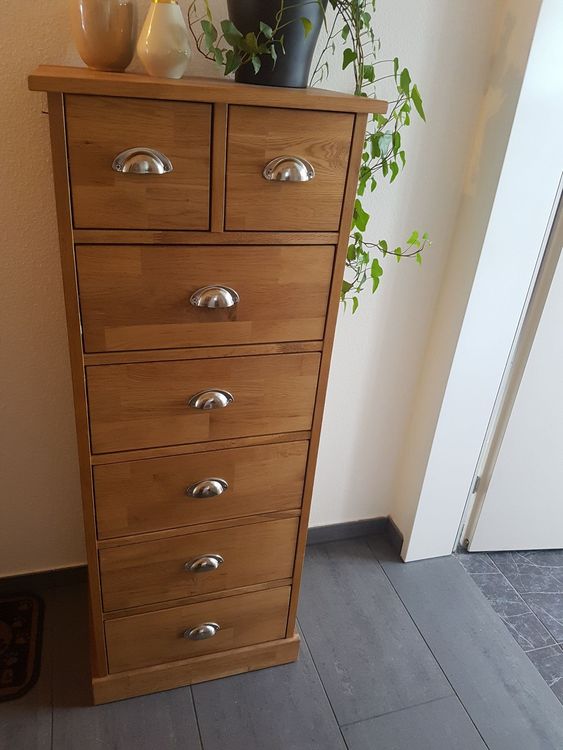 Landhaus Kommode Holz schmal Kaufen auf Ricardo