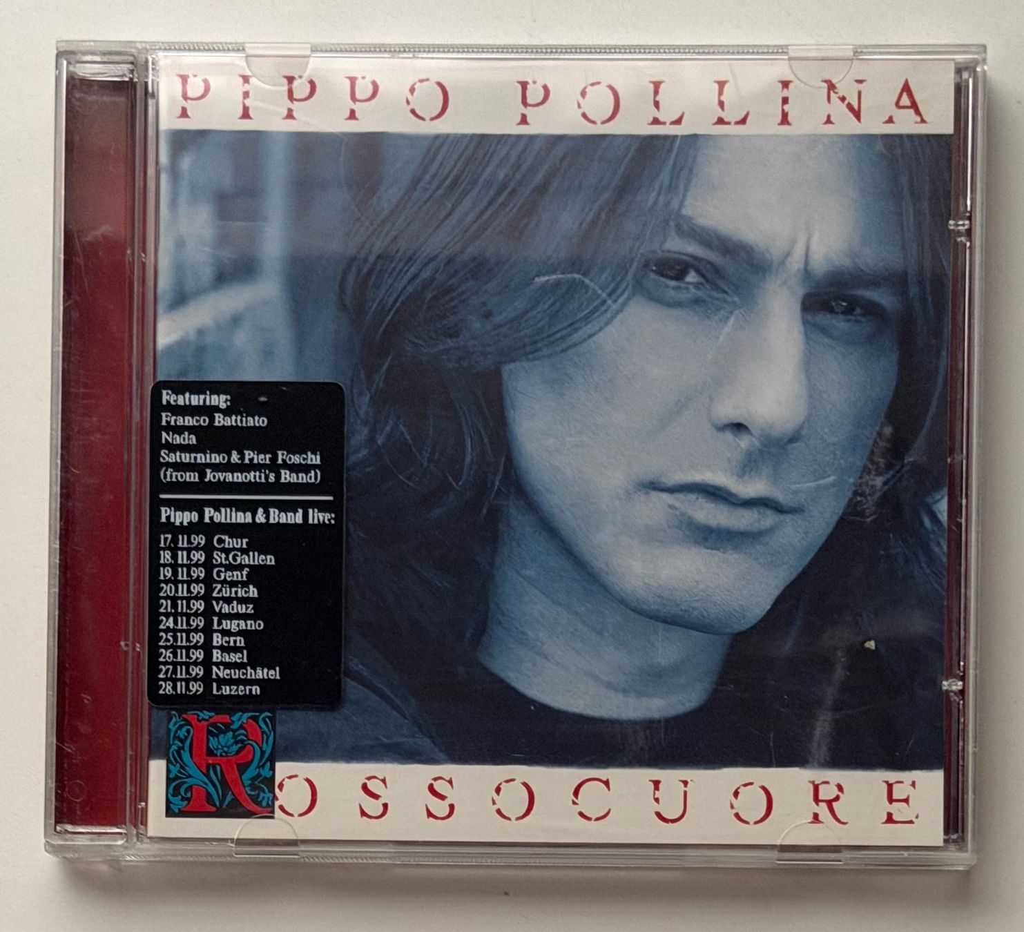 CDs: Pippo Pollina / Rossocuore – Gebraucht aus Näfels von rottabi