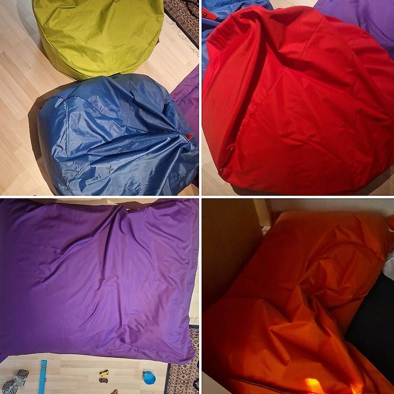 Sgabelli: Vendo pouf – Usato da Semione venduto da roberta-roby