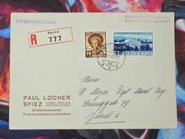 CL31 Enveloppe + Timbre Suisse 1940