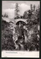 Pontresinaschlucht, datiert 1906