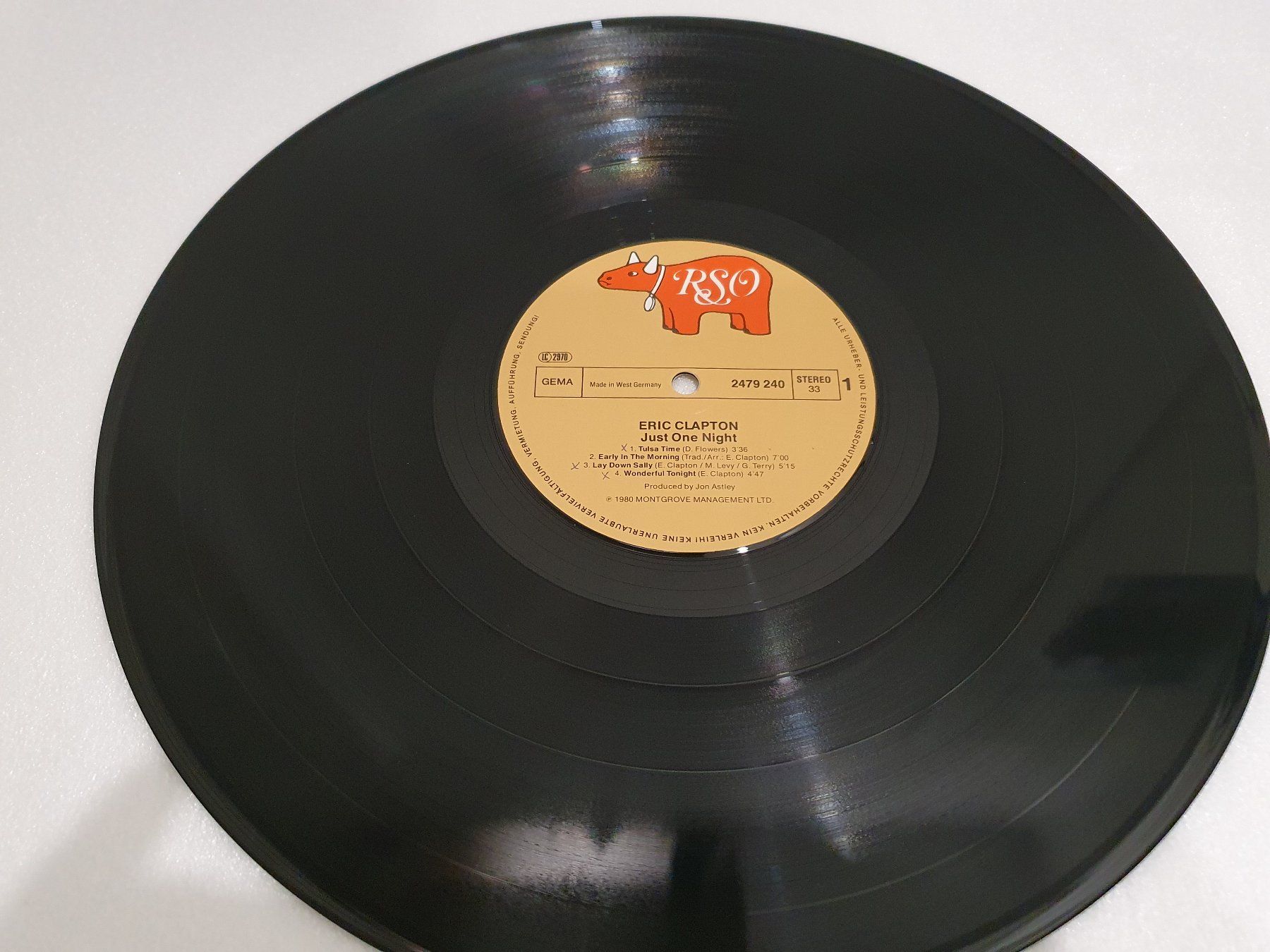 Schallplatten: Eric Clapton – Just One Night / 2 LP`s – Gebraucht aus Uster von Vinyl-Leidenschaft 3