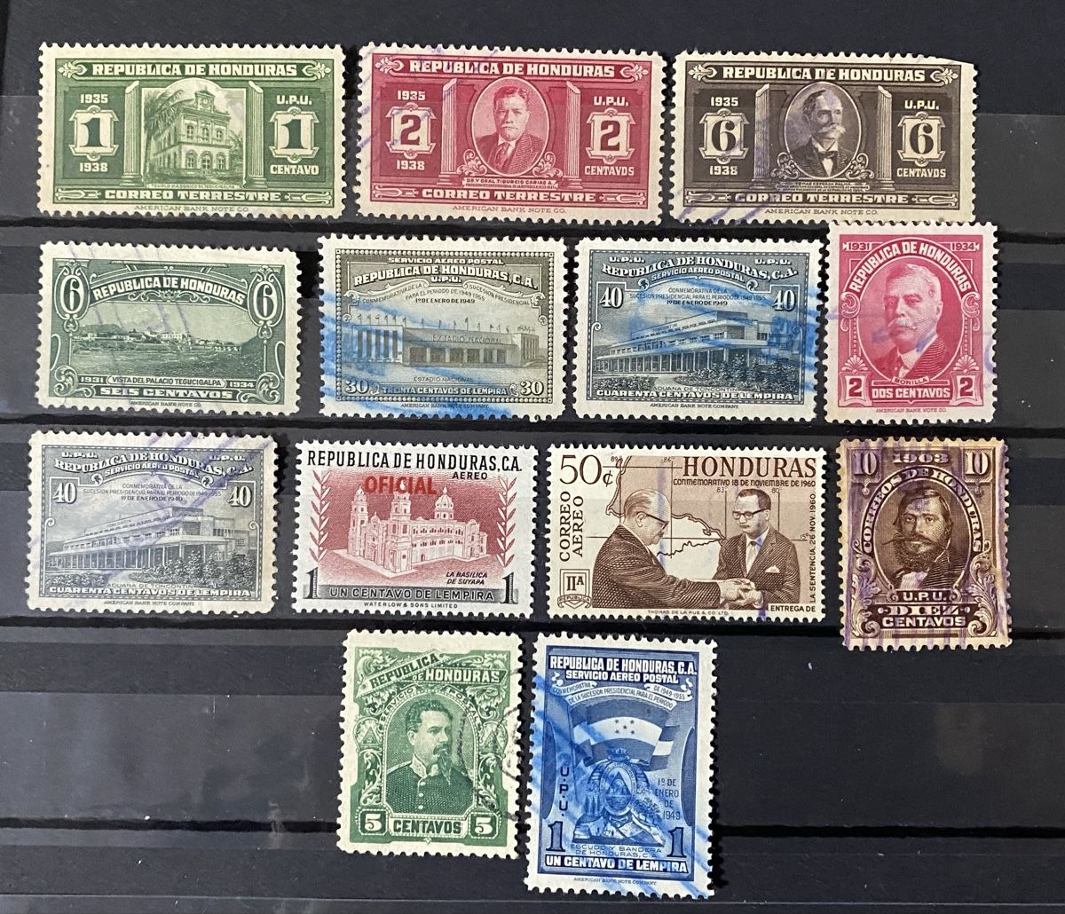 Tutti i francobolli: Timbres - Honduras – Usato da Petit-Lancy venduto da Solcarm