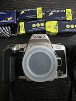 Minolta Dynax 505si 28?80mm Objektiv Tasche 6 Filme Zubehör