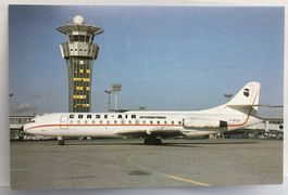 Postcard Caravelle VI N Corse Air