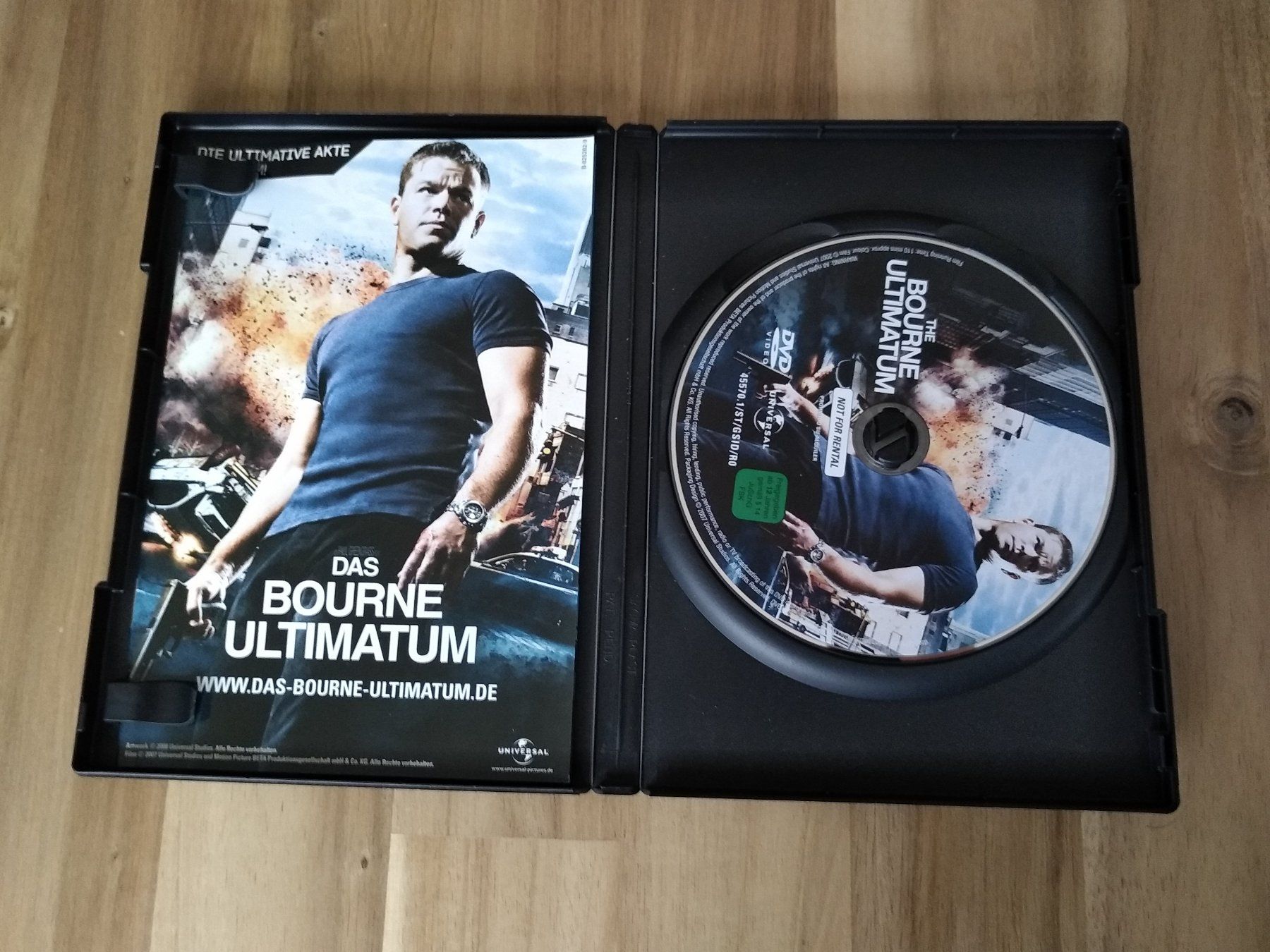 Tutti i DVDs: Das Bourne Ultimatum – Usato da Olten venduto da prusik02 1