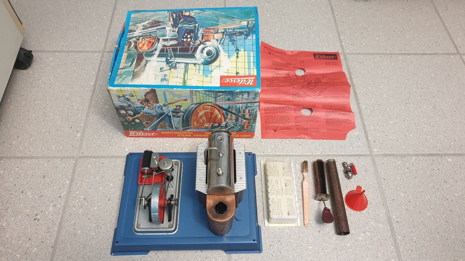 Jouets: Wilesco Dampfmaschine D10 – D'occasion à Stäfa par Supertramp73