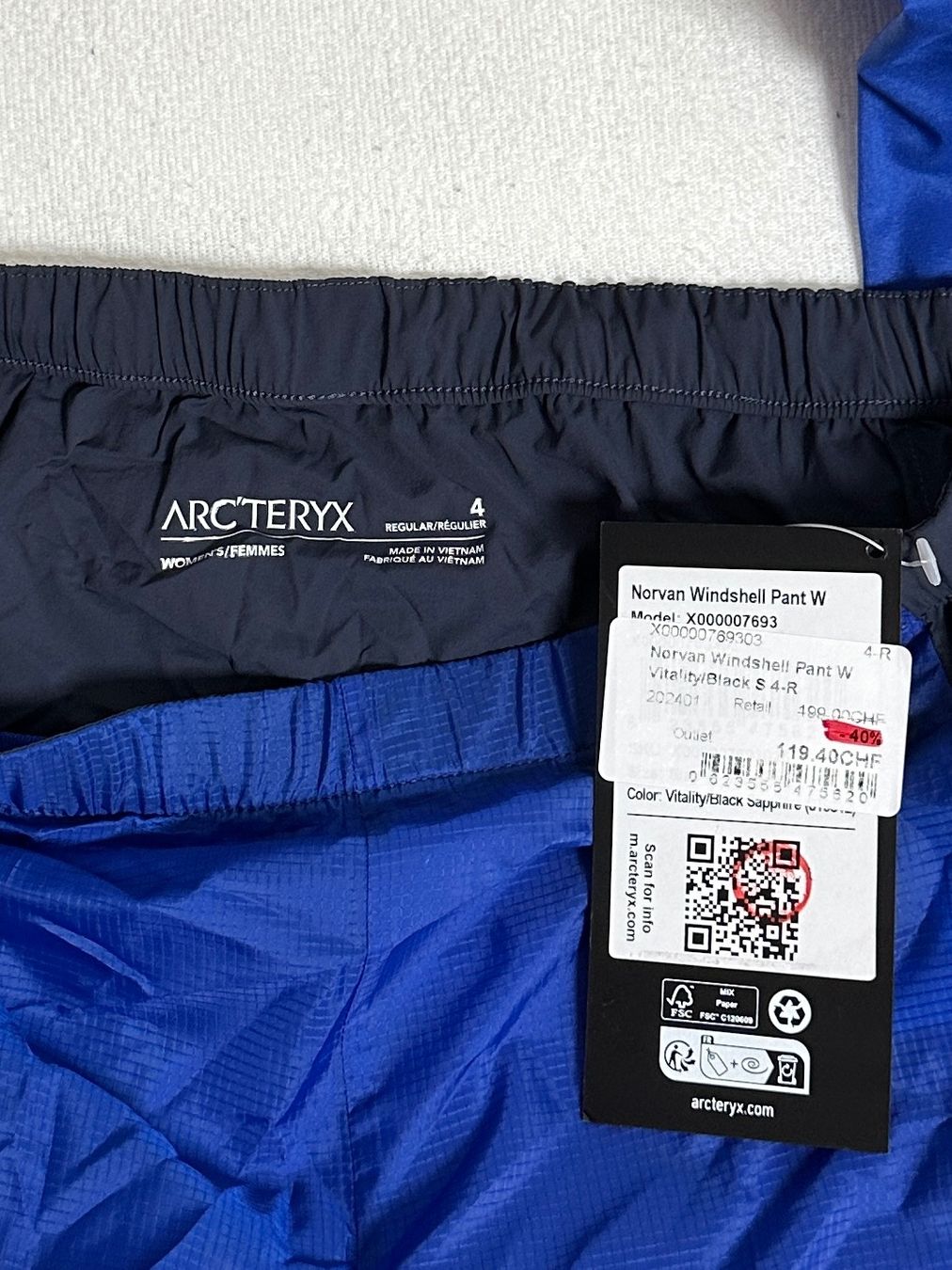 Arcteryx Pantaloni: Arctryx hose G M – Usato da Maienfeld venduto da tobeyl2020 2
