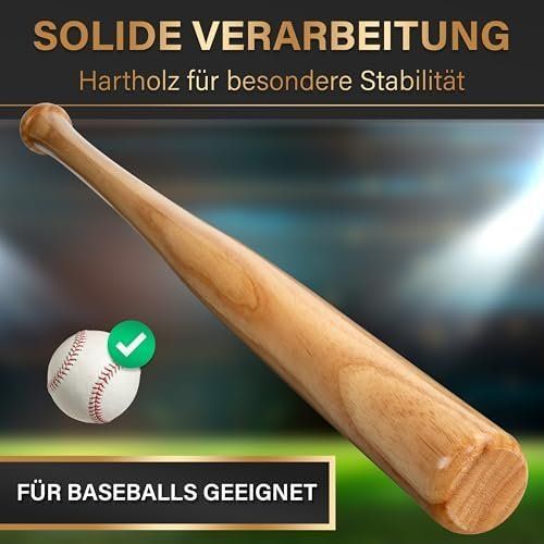 Sonstige Zubehör: Baseballschläger Holz oder Aluminium Rutschfester Griff – Neu und originalverpackt aus Hundwil von Stallone5 2