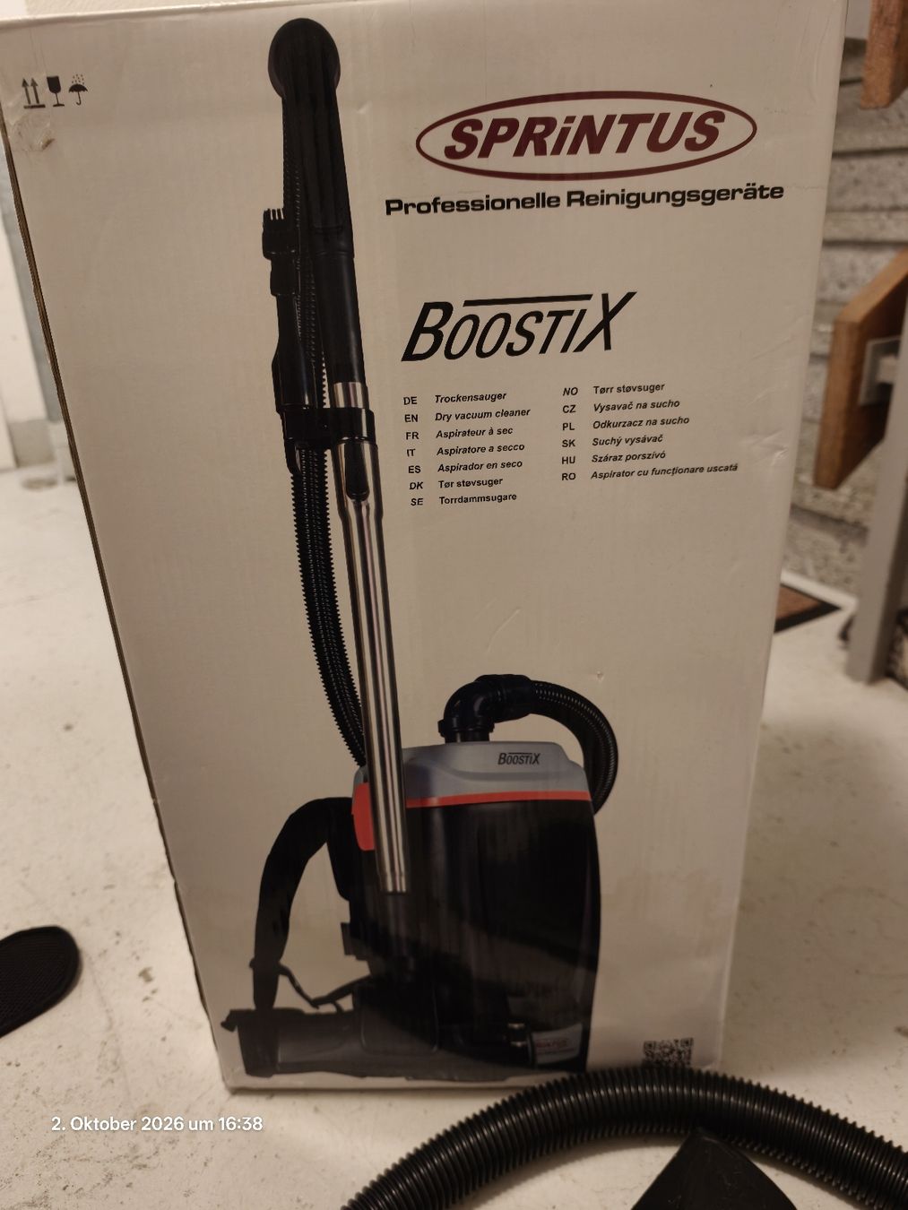 Aspirapolveri & Accessori: Boostix Sprintus Rückenstaubsauger – Usato da Küssnacht am Rigi venduto da Arihar 2