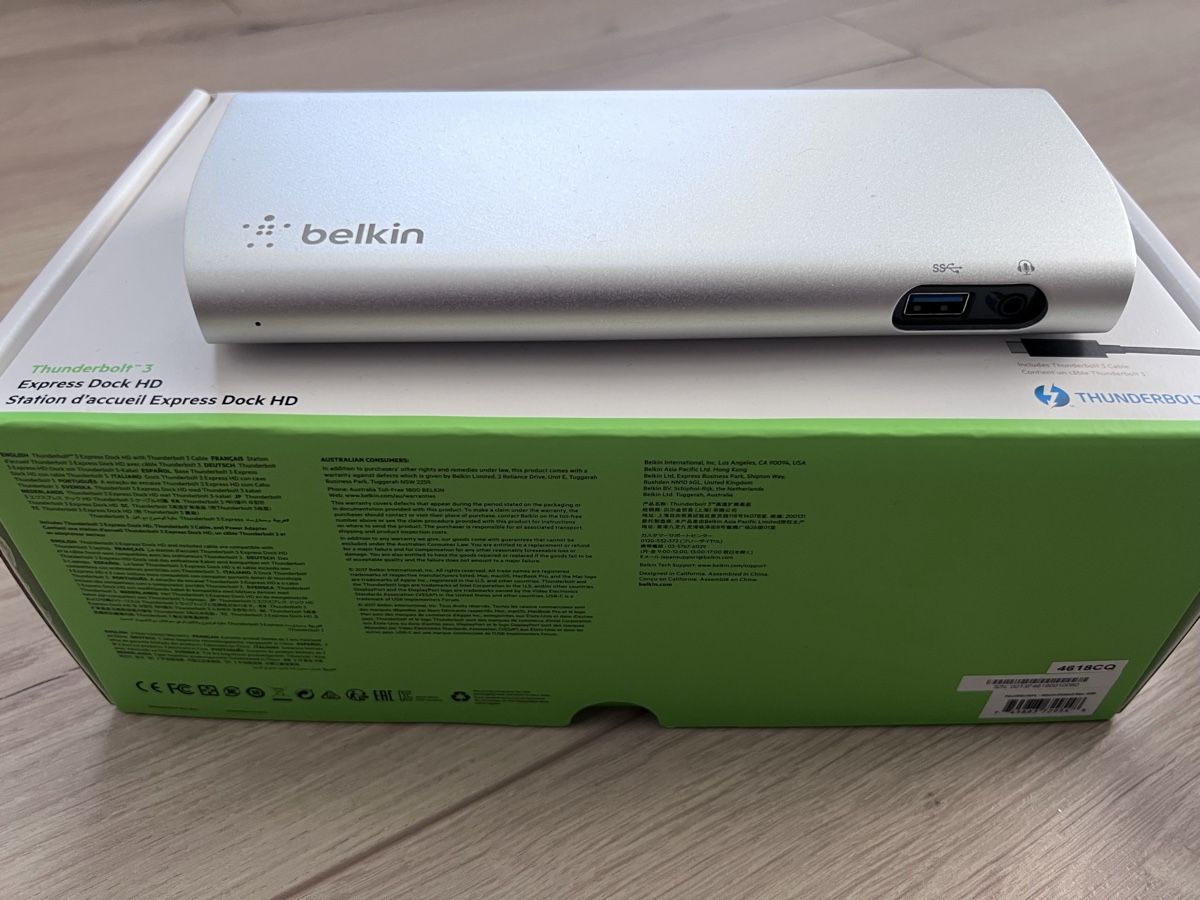Belkin Dockingstation: Computer Thunderbolt 3 Express Dock HD – Neu (gemäss Beschreibung) aus Werthenstein von S.Schwarzentruber3 1