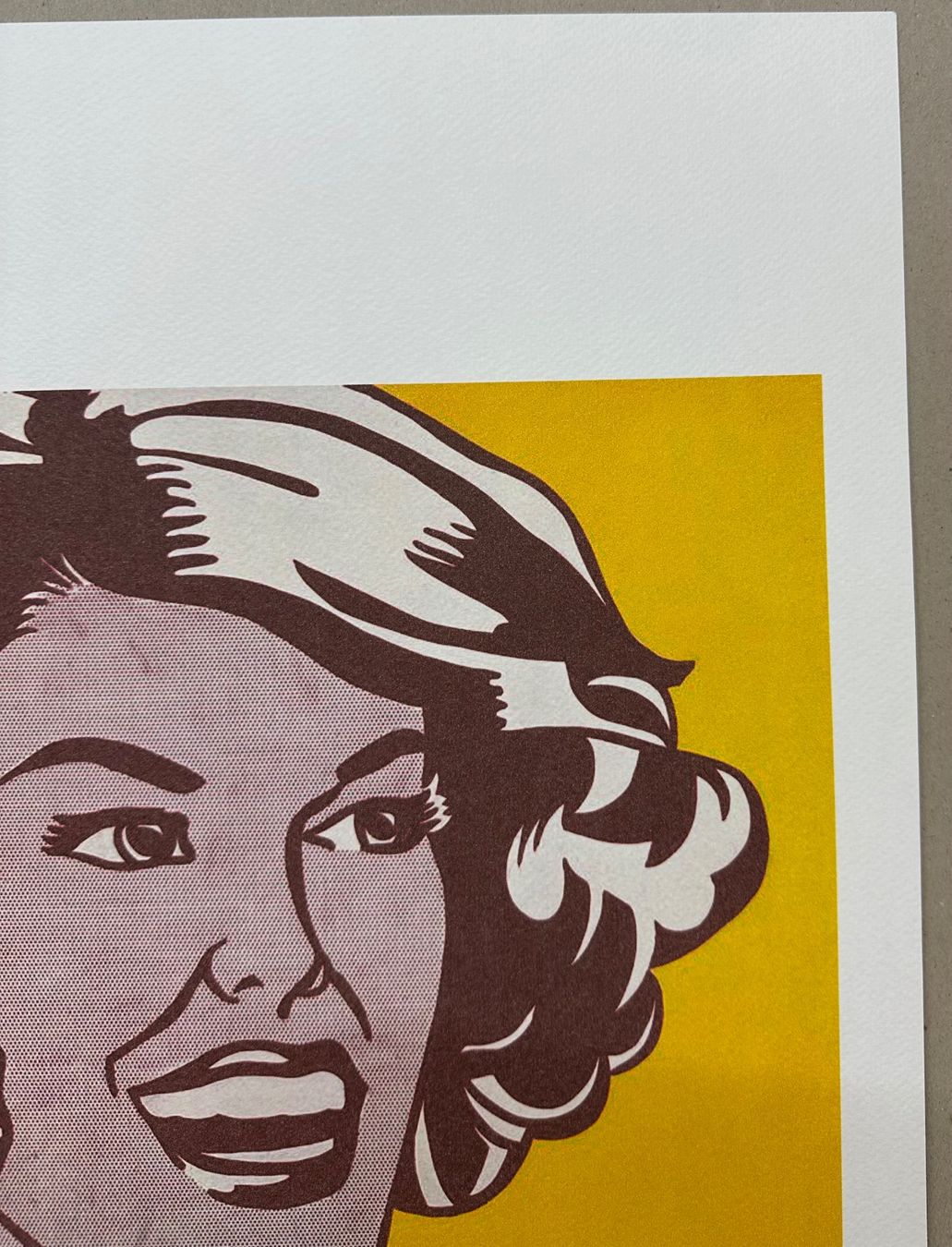 Poster & Bilder: Roy Lichtenstein: Head, POP Art 50/150 – Neu (gemäss Beschreibung) aus Meilen von Smgdesign 4