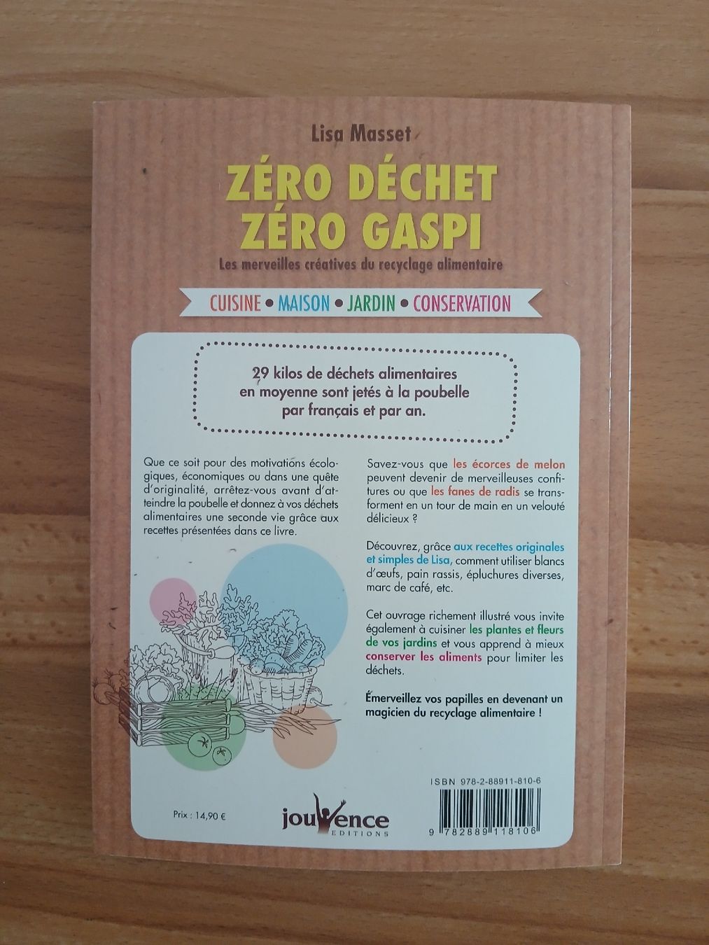 Livres: Livre Zéro Déchet Zéro Gaspi Lisa Masset  – D'occasion à Le Sentier par arc_2thy 7