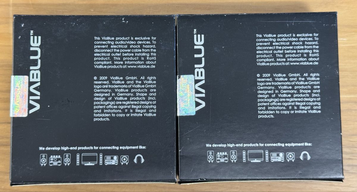 Amplificateurs: ViaBlue TRI Absorber Black – Neuf avec emballage d'origine à Ebertswil par audivero 3